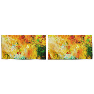 Colourful Artist Palette Pillowcase