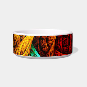 Colourful Artistic Modern Abstract Art Pattern #09 Bowl