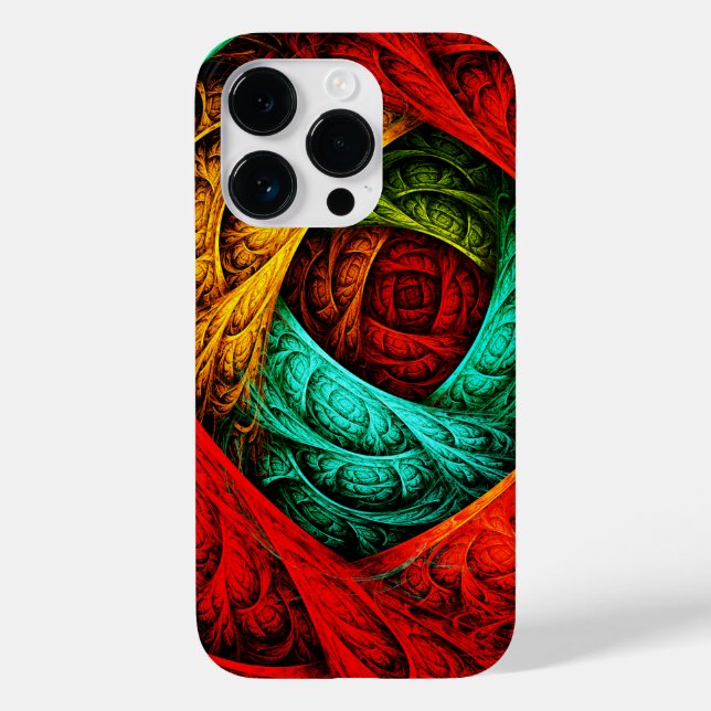Colourful Artistic Modern Abstract Art Pattern #09 Case-Mate iPhone Case (Back)