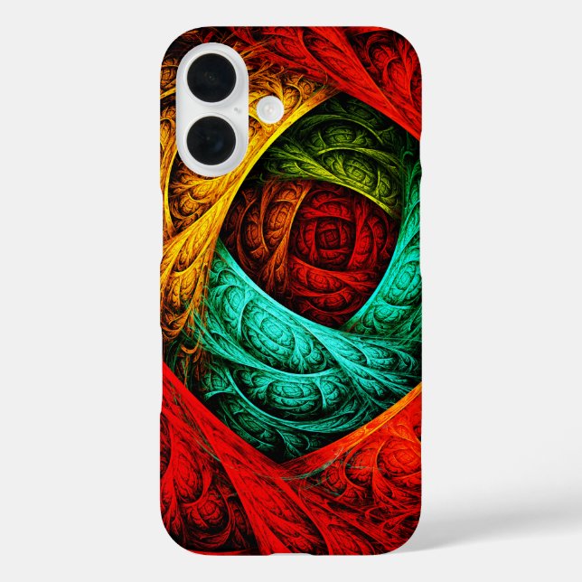Colourful Artistic Modern Abstract Art Pattern #09 Case-Mate iPhone Case (Back)