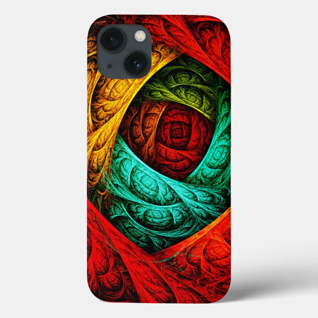 Colourful Artistic Modern Abstract Art Pattern #09 Case-Mate iPhone Case (Back)