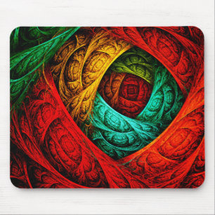 Colourful Artistic Modern Abstract Art Pattern #09 Mouse Pad