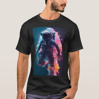 Colourful Astronaut T-Shirt