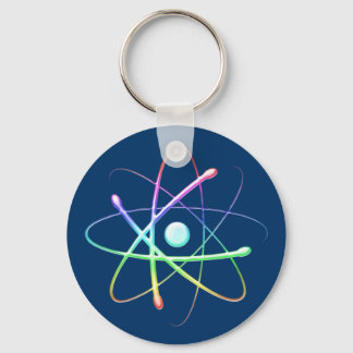Colourful Atom (008) - keychain