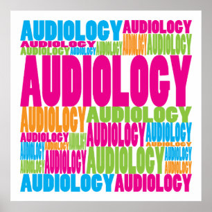 Colourful Audiology Poster