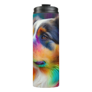 Colourful Aussie Thermal Tumbler