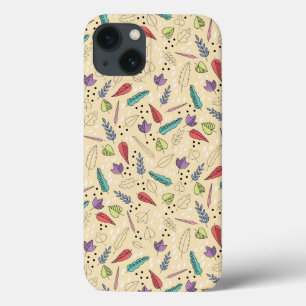 Colourful Autumn Leaf Medley iPhone 13 Case