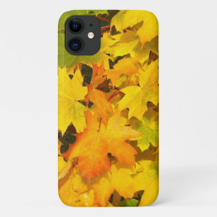Colourful Autumn Leaves iPhone 11 Case