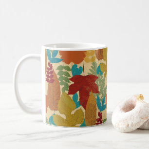 Colourful Autumn Leaves Coffee Mug