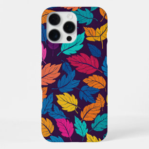 Colourful Autumn Leaves Pattern Vibrant Fall iPhone 16 Pro Max Case