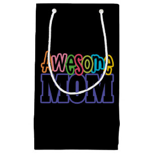Colourful Awesome Mom Mother's Day Gift Bag