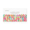 Colourful Aztec Arrows Pattern Hair Stylist Card