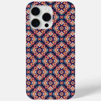 Colourful Aztec Geometric Pattern iPhone 15 Pro Max Case
