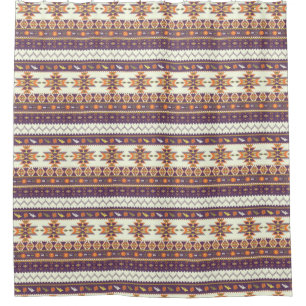 Colourful aztec pattern
