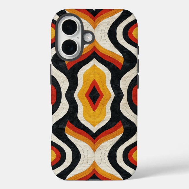 Colourful Aztec Pattern  Case-Mate iPhone Case (Back)