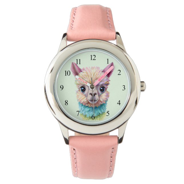 Colourful Baby Lama Watch (Front)