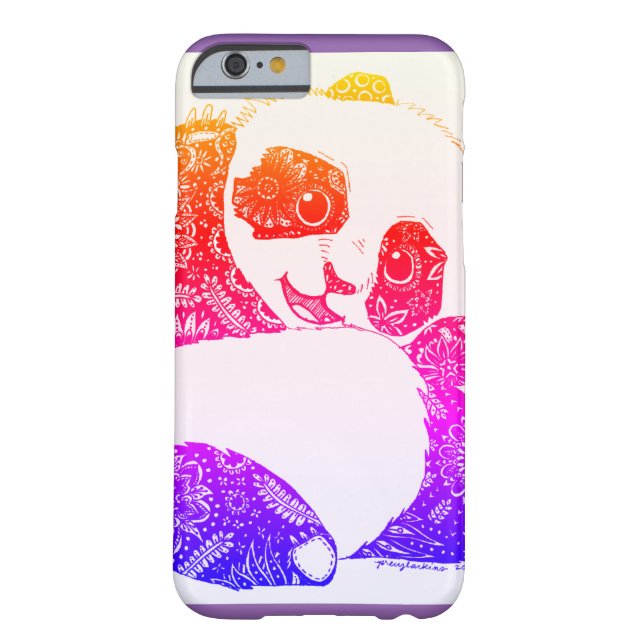 Colourful Baby Panda Case-Mate iPhone Case (Back)