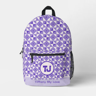 Colourful Bachelor Weekend Girly School Backpack