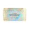 colourful background logo business card