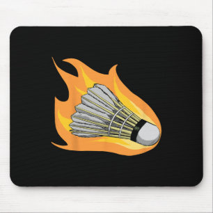Colourful Badminton Shuttle Art Sports 2  Mouse Pad