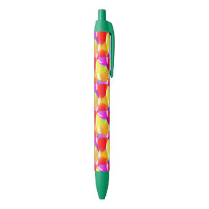Colourful Balloons - Happy Party Blue Ink Pen