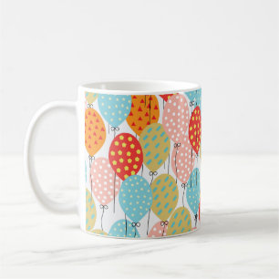 Colourful Balloons Variety Seamless Pattern Coffee Mug