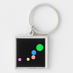 Colourful Balls Keychain
