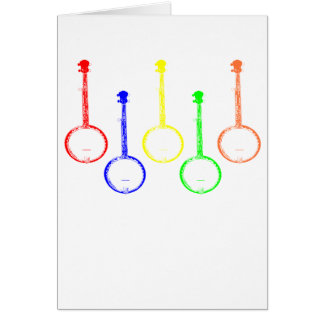 colourful banjos