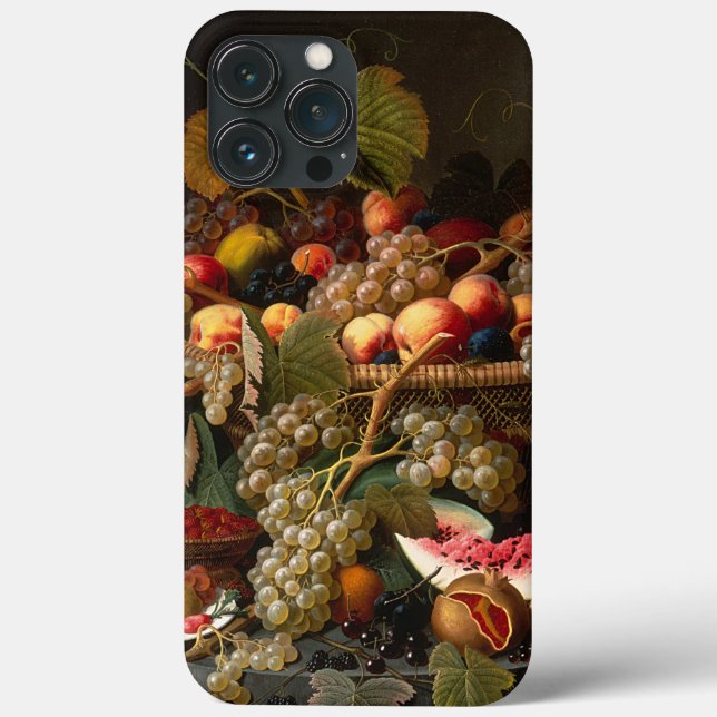 Colourful Baroque Fruit Still Life Art Painting Case-Mate iPhone Case (Back)