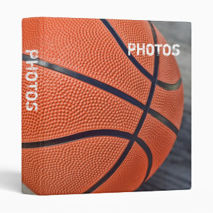 Colourful Basketball 1" Photo Album Binder