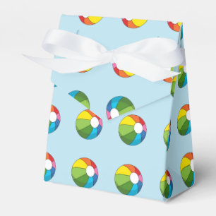 Colourful Beach Ball Favor Box