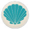 Colourful Beach Shell Scallop Drawer Knobs