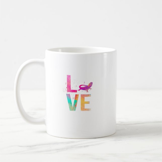 Colourful Bearded Dragon Mom Gifts Bearded Dragon  Coffee Mug (Left)
