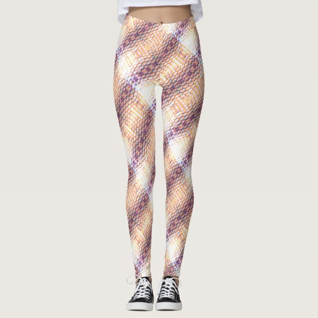 Colourful Beehive Leggings (Front)