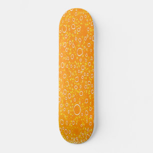 Colourful beer skateboard