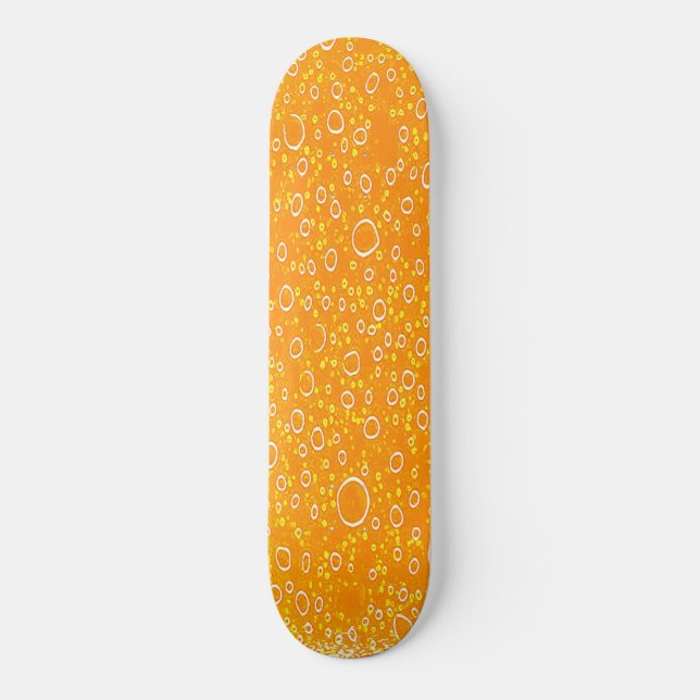 Colourful beer skateboard (Front)