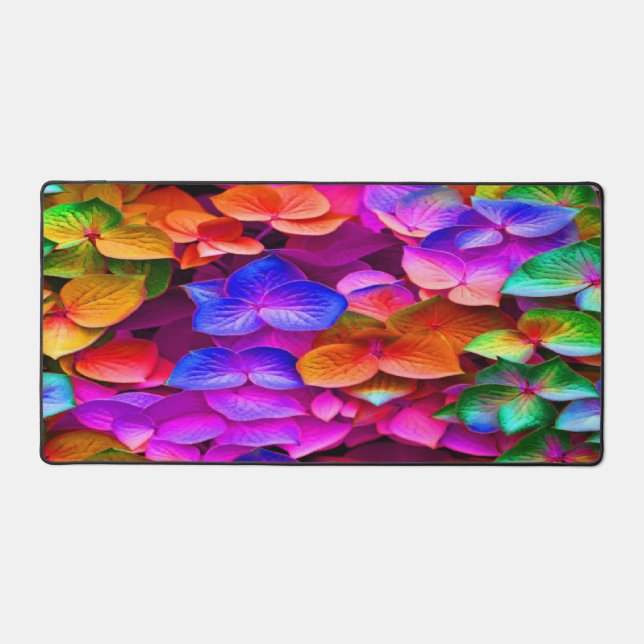 Colourful Begonia - Desk Mat (Front)