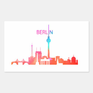 Colourful Berlin Sticker
