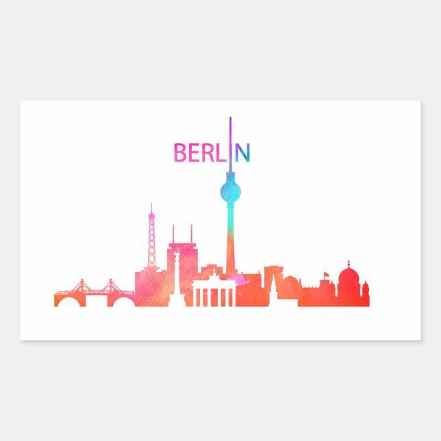 Colourful Berlin Sticker (Front)