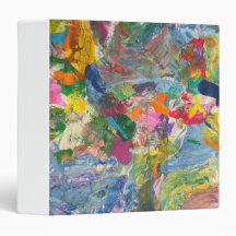 Colourful Binder Aesthetic Dreamy School Binder