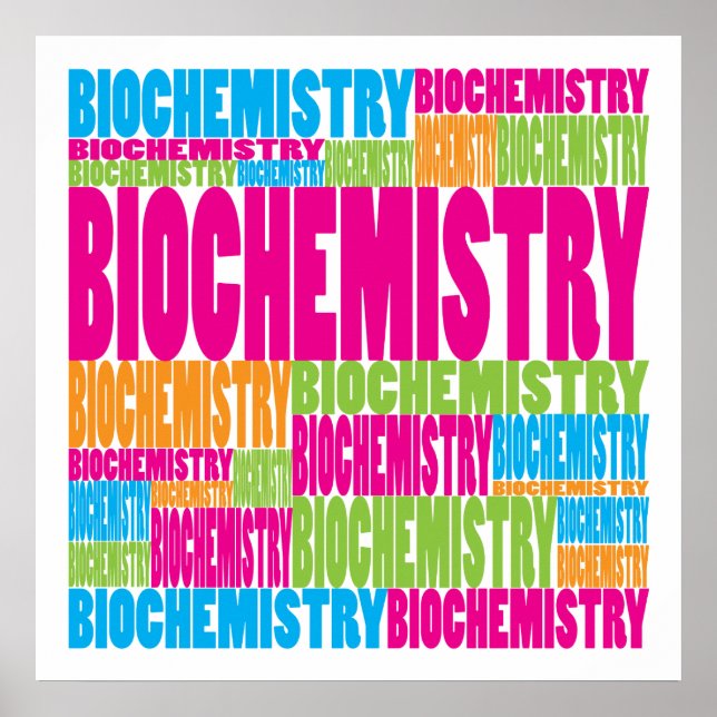 Colourful Biochemistry Poster (Front)
