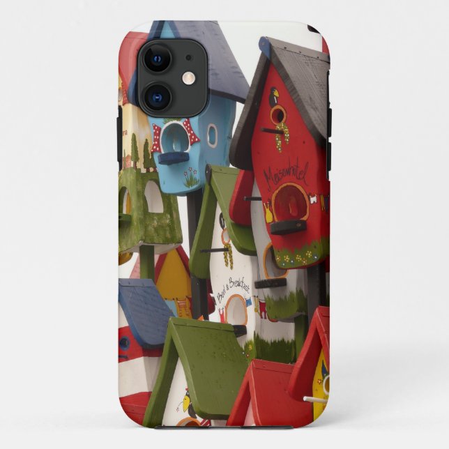 Colourful Birdhouses iPhone 5 Case (Back)