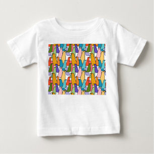 Colourful Birds Baby T-Shirt
