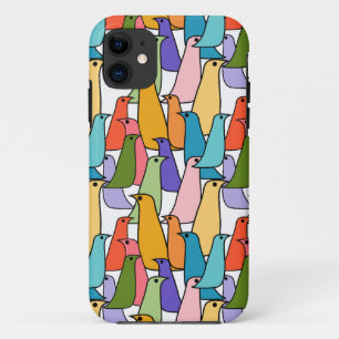 Colourful Birds iPhone 11 Case
