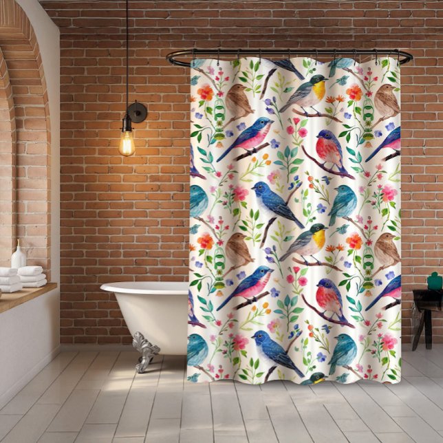 Colourful Birds Flowers Pattern (Creator Uploaded)