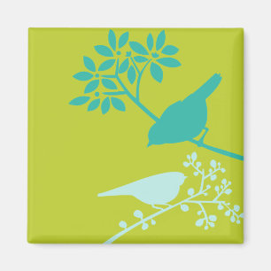 Colourful Birds Magnet