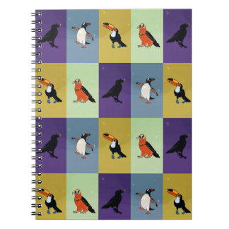 Colourful Birds Notebook