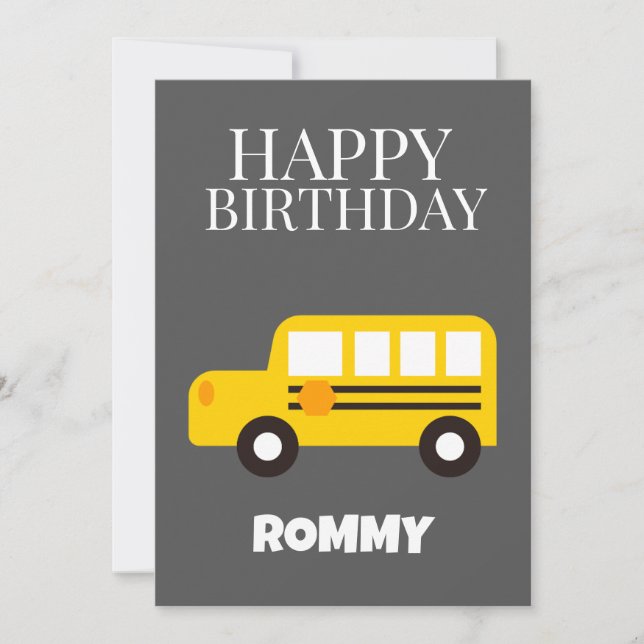 Colourful Birthday Appreciation Card (Front)