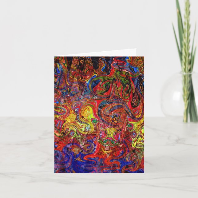 Colourful Birthday Card To Personalize (Front)
