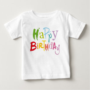 Colourful Birthday Kids Tee